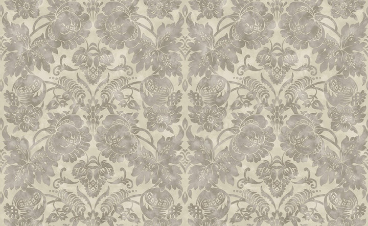 Martha Stewart Florentine Taupe Wallpaper