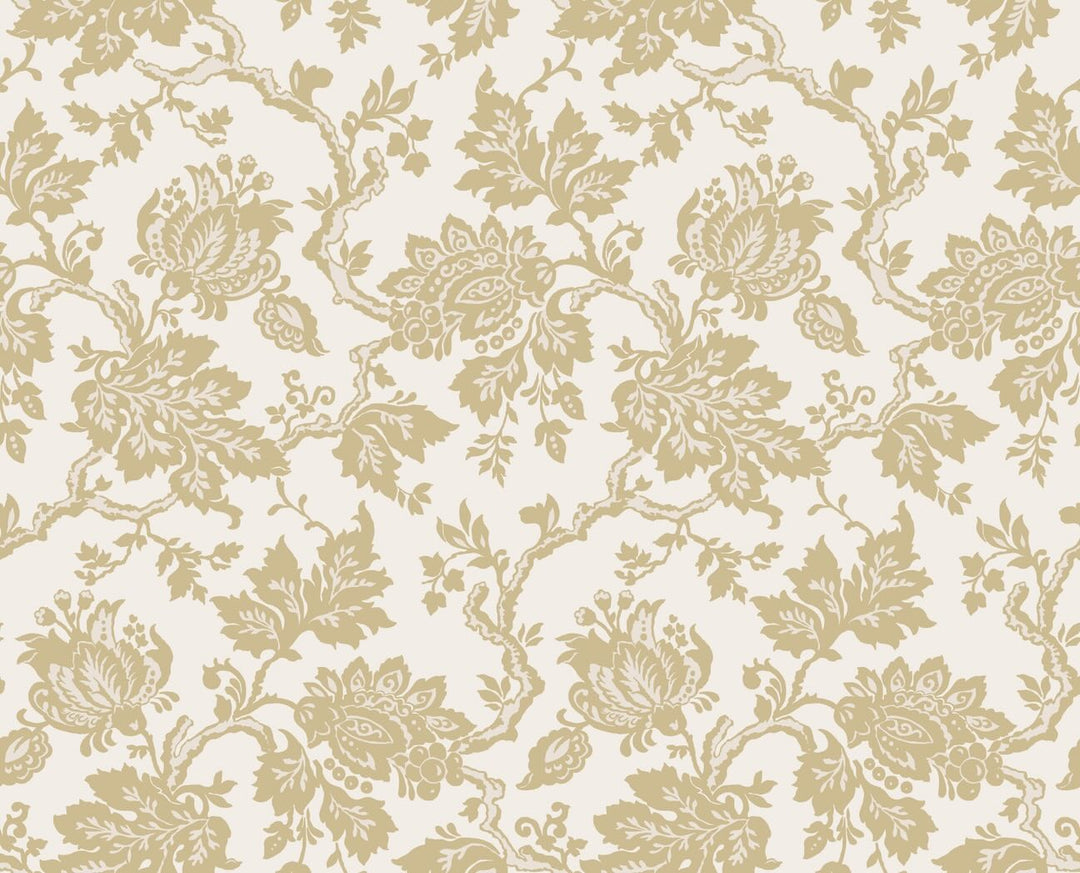 Martha Stewart Jacobean Antique Gold Wallpaper