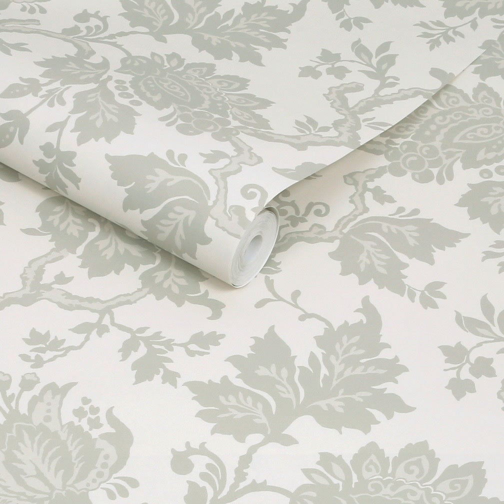 Martha Stewart Jacobean Fennel Seed Wallpaper
