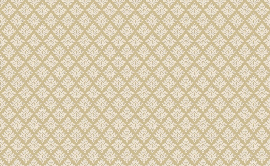 Martha Stewart Artisan Floral Antique Gold Wallpaper