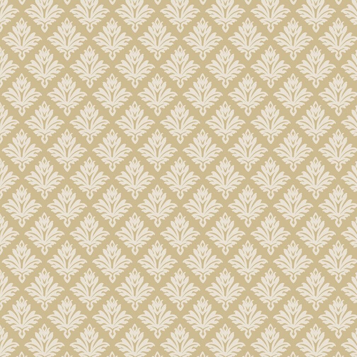 Martha Stewart Artisan Floral Antique Gold Wallpaper
