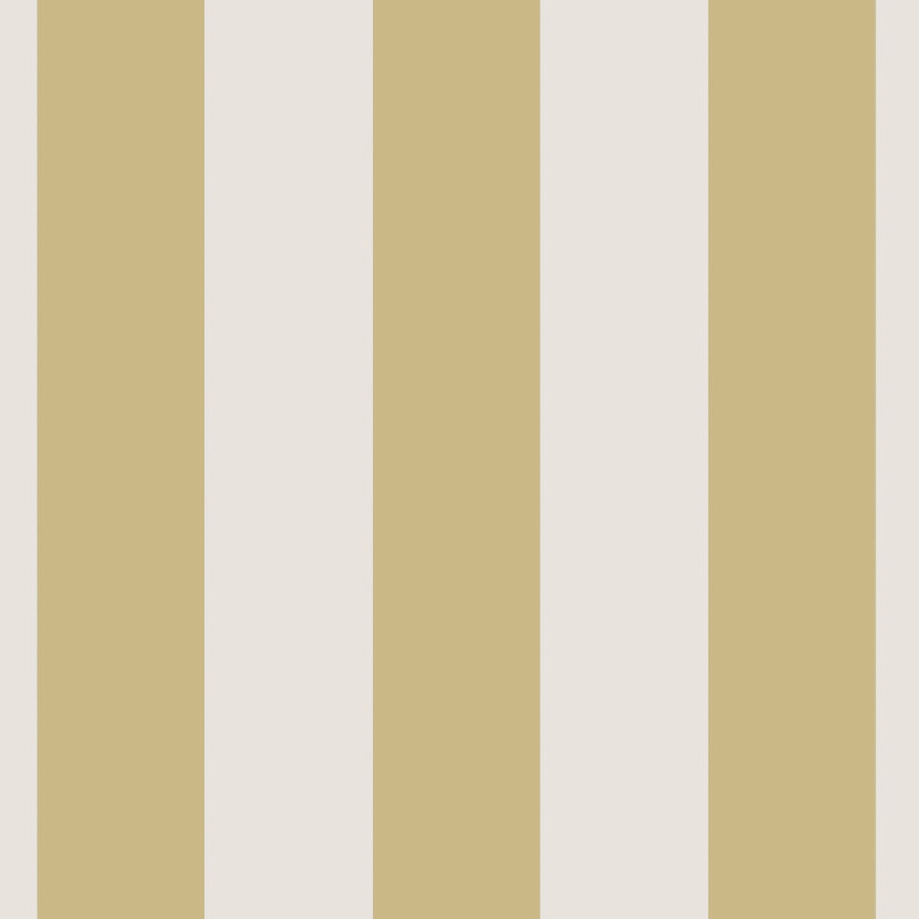 Martha Stewart Classic Stripe Antique Gold Wallpaper