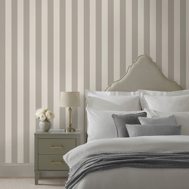 Marta Stewart Classic Stripe Georgica Beach Wallpaper