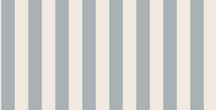 Martha Stewart Classic Stripe Mineral Blue Wallpaper
