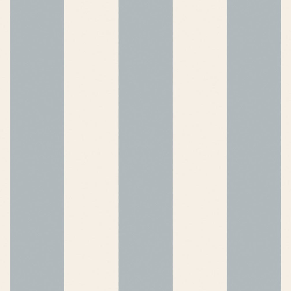 Martha Stewart Classic Stripe Mineral Blue Wallpaper