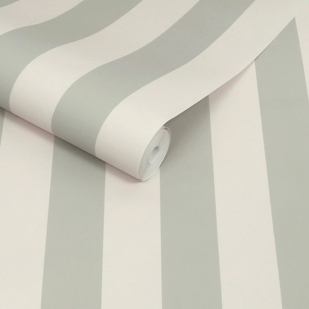 Martha Stewart Classic Stripe Fennel Seed Wallpaper