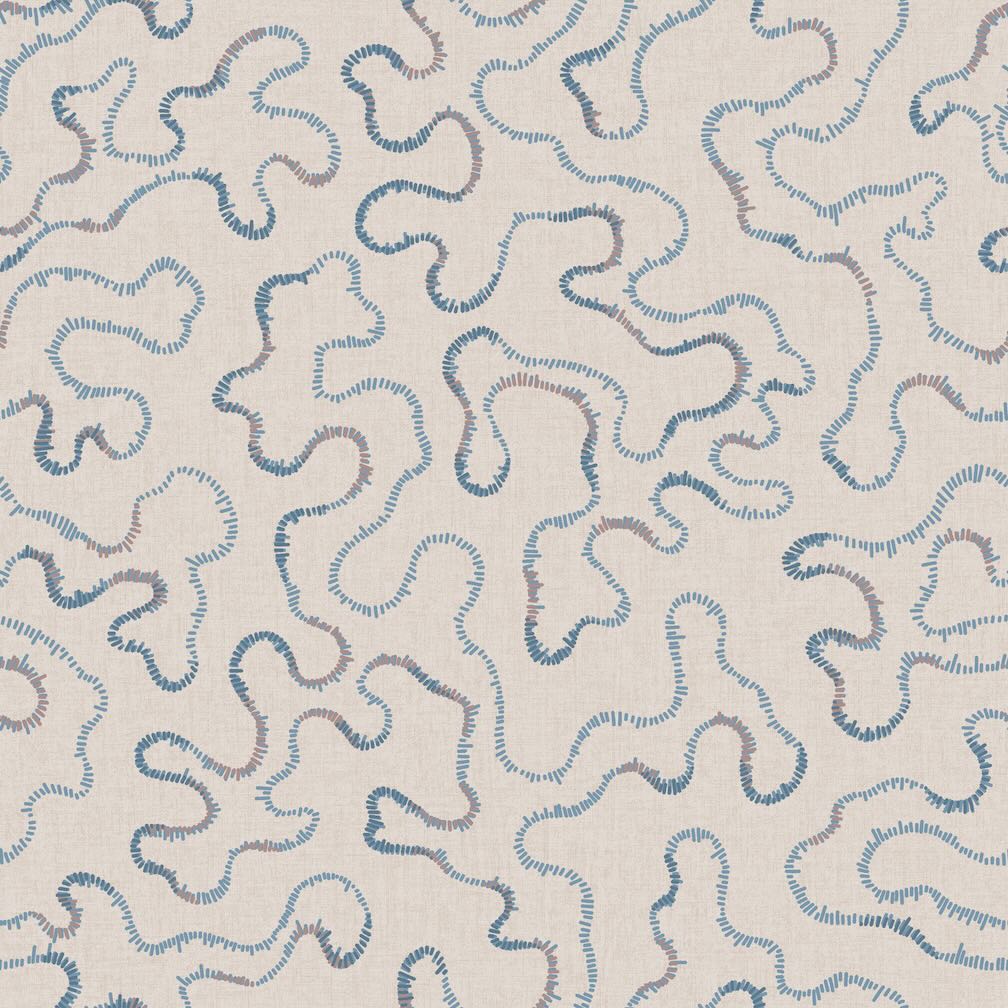 Superfresco Easy Cliveden Blue Wallpaper