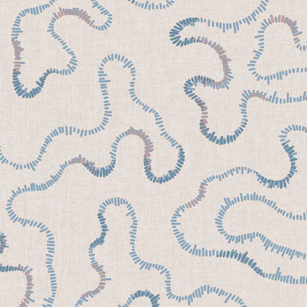 Superfresco Easy Cliveden Blue Wallpaper