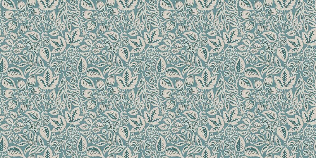 Superfresco Easy Rustling Leaves Teal Wallpaper