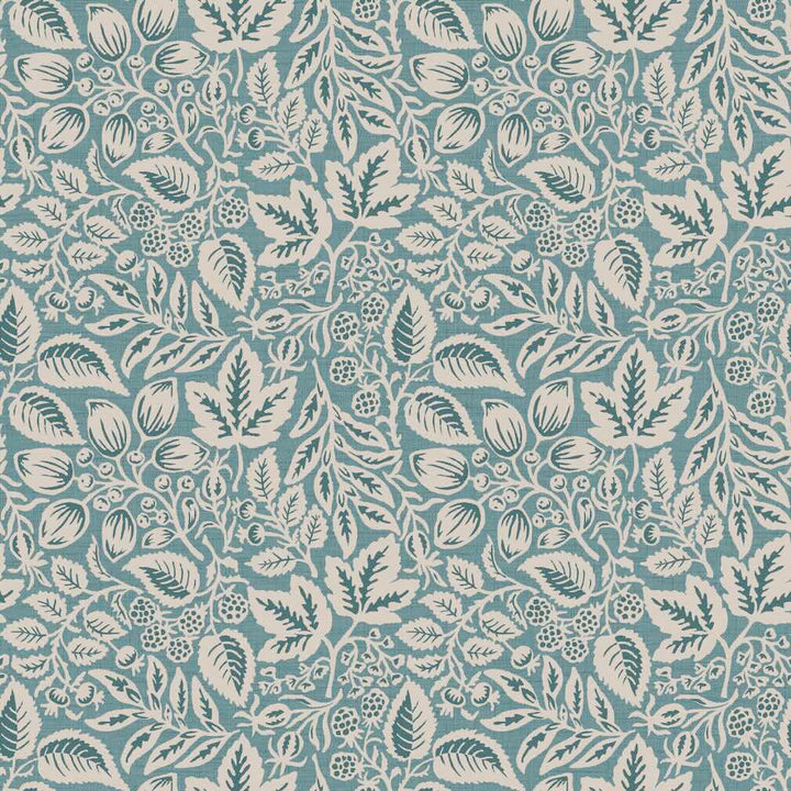 Superfresco Easy Rustling Leaves Teal Wallpaper