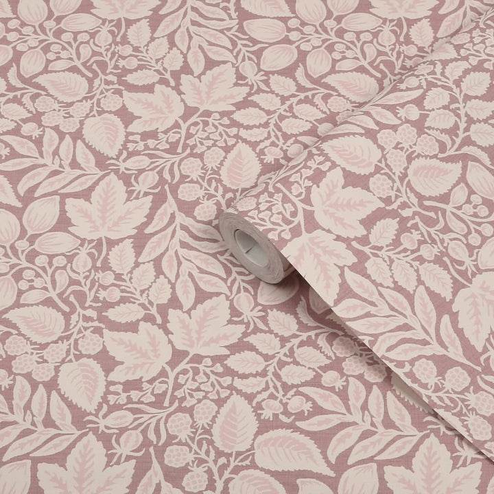 Superfresco Easy Rustling Leaves Blush Wallpaper