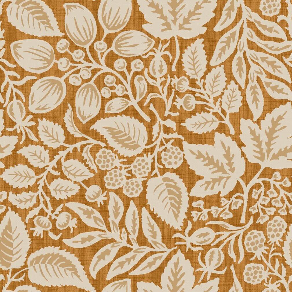 Superfresco Easy Rustling Leaves Gold Wallpaper