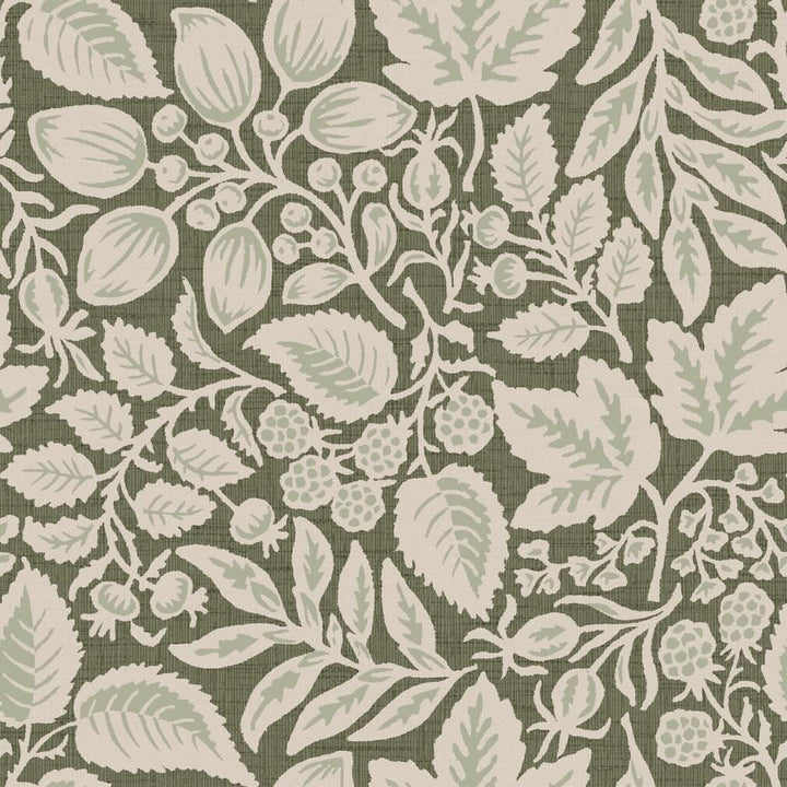 Superfresco Easy Rustling Leaves Olive Wallpaper