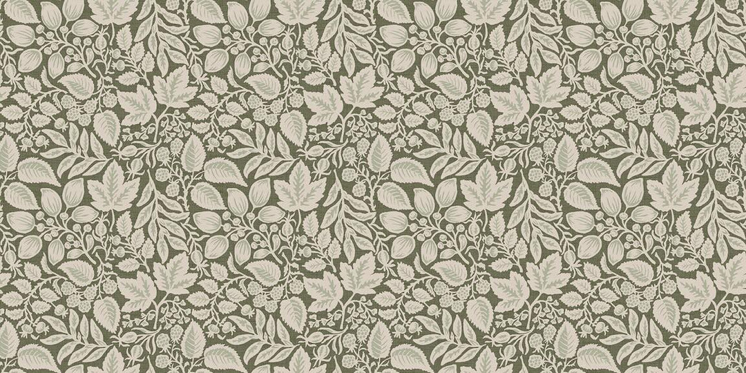 Superfresco Easy Rustling Leaves Olive Wallpaper