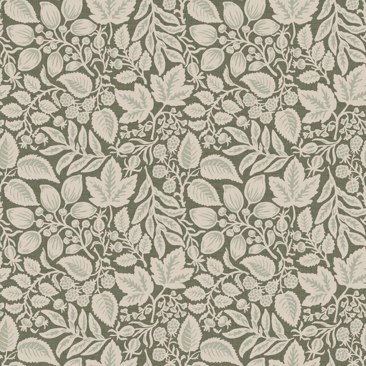 Superfresco Easy Rustling Leaves Olive Wallpaper
