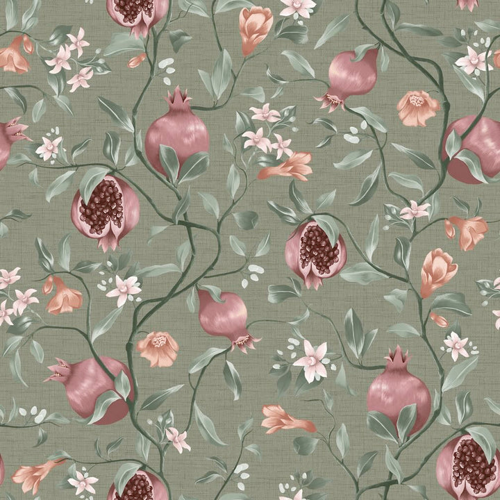 Superfresco Easy Amber Sage Wallpaper