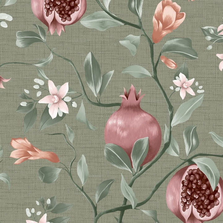 Superfresco Easy Amber Sage Wallpaper