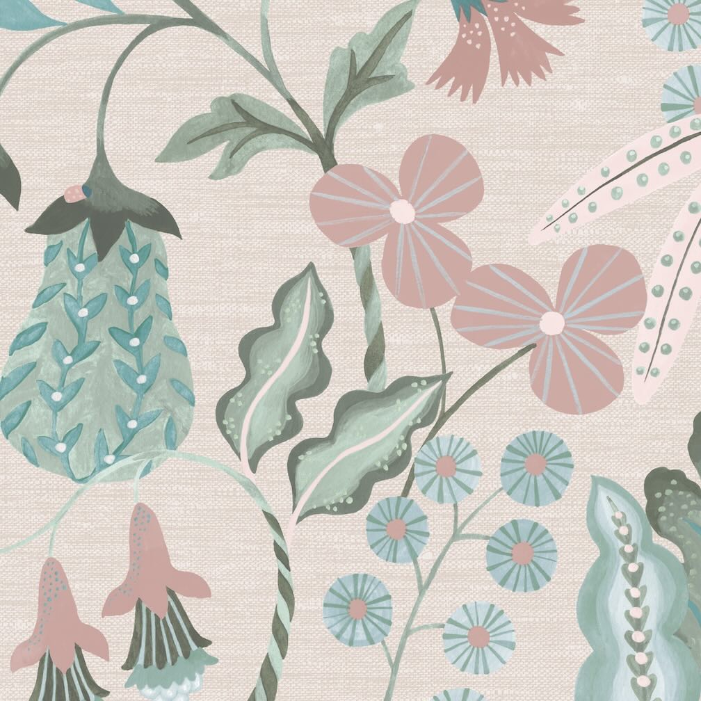 Superfresco Easy Prairie Spring Wallpaper