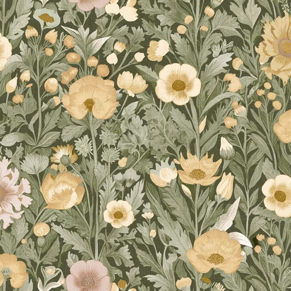 Superfresco Easy Paloma Forest Green Wallpaper