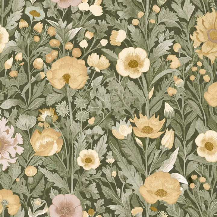 Superfresco Easy Paloma Forest Green Wallpaper