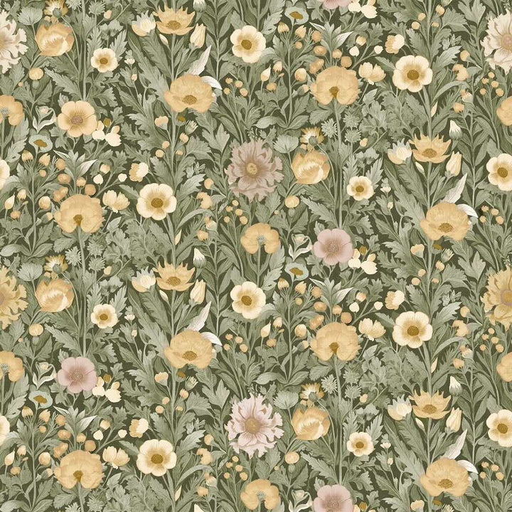 Superfresco Easy Paloma Forest Green Wallpaper