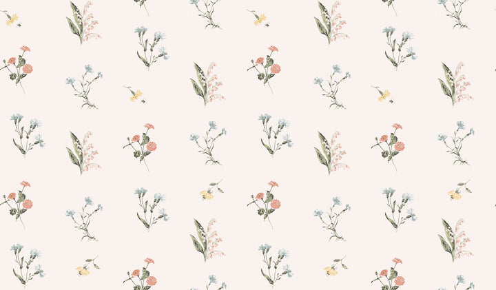 Laura Ashley Cornflower Multi Wallpaper