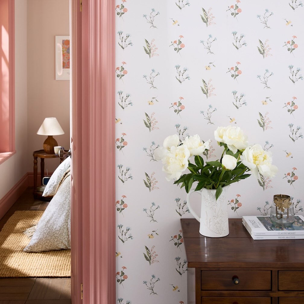 Laura Ashley Cornflower Multi Wallpaper