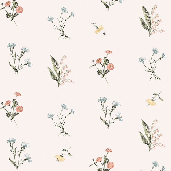 Laura Ashley Cornflower Multi Wallpaper