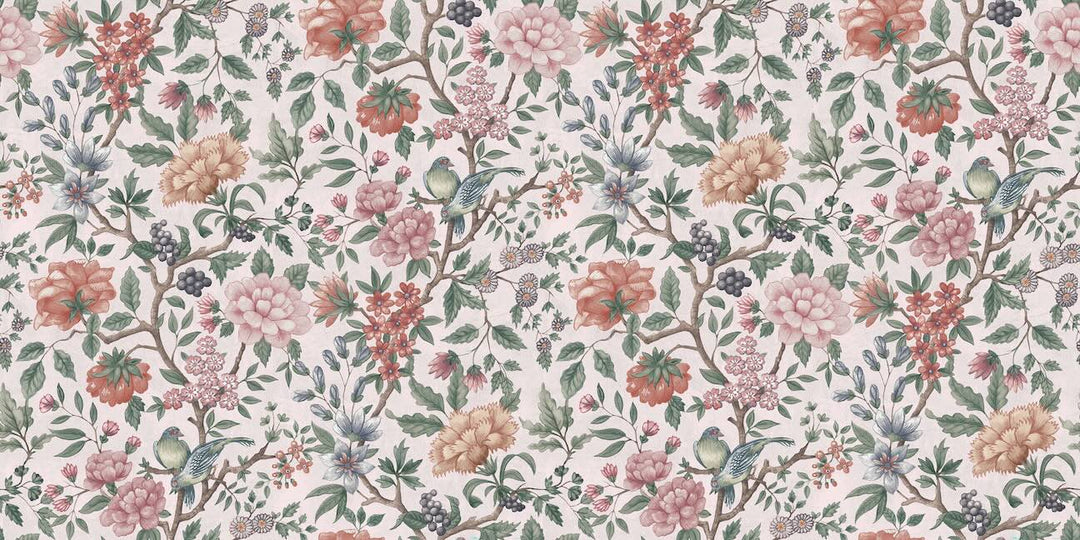 Laura Ashley Ellenbrook Multi Wallpaper