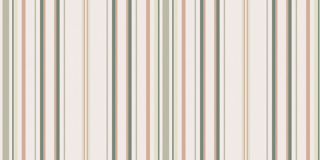 Laura Ashley Flinton Stripe Hedgerow Wallpaper