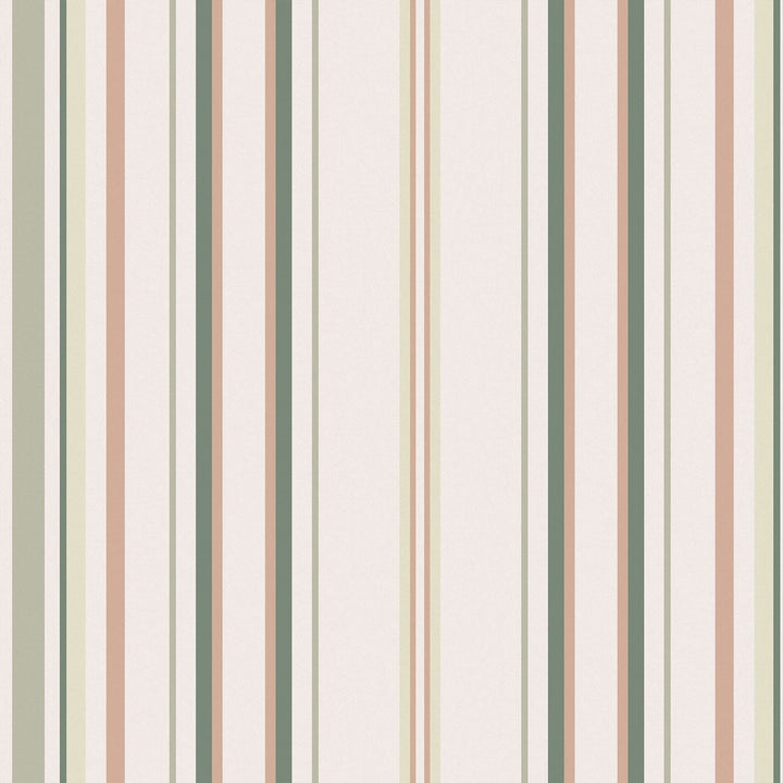 Laura Ashley Flinton Stripe Hedgerow Wallpaper