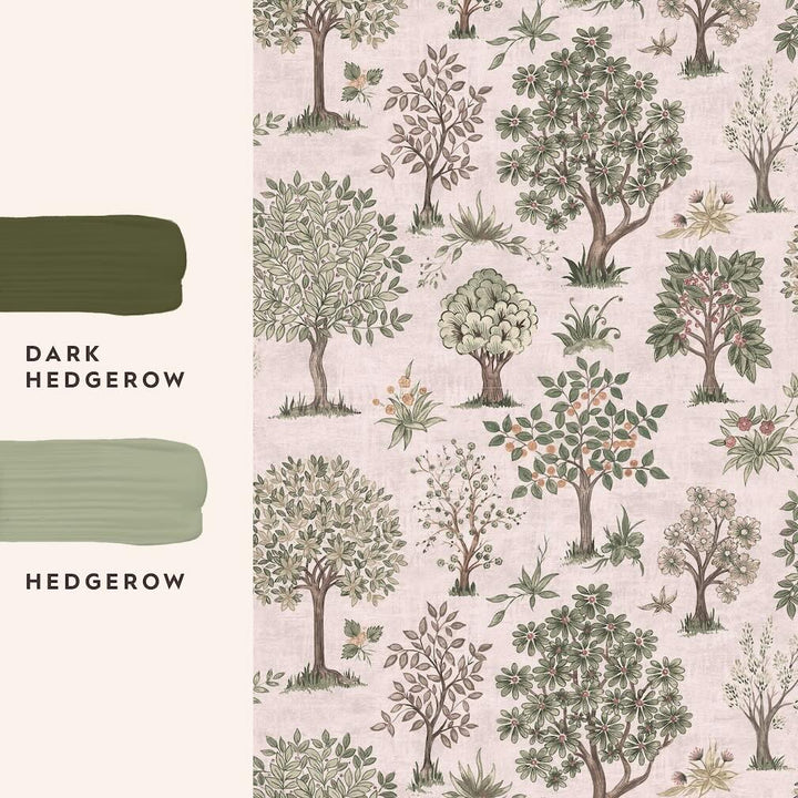 Laura Ashley Ashbridge Hedgerow Wallpaper