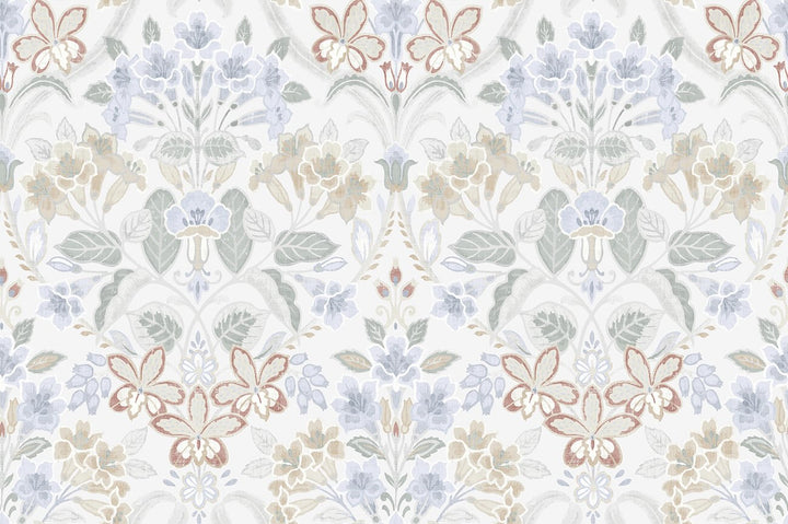 Laura Ashley Cassia Multi Wallpaper