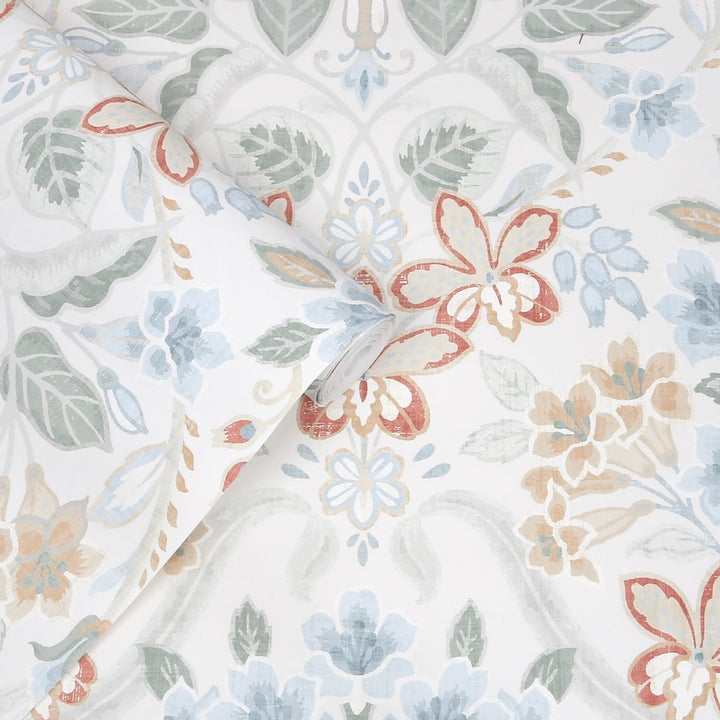 Laura Ashley Cassia Multi Wallpaper