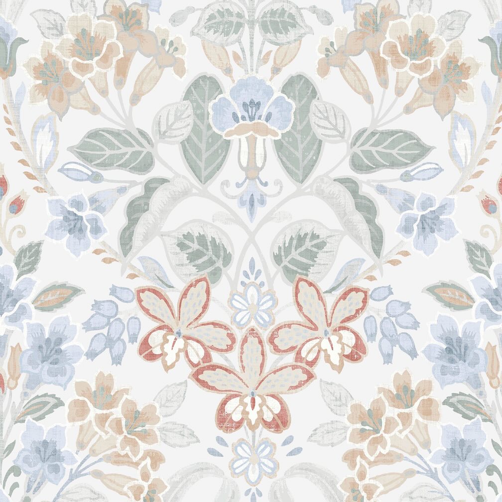 Laura Ashley Cassia Multi Wallpaper