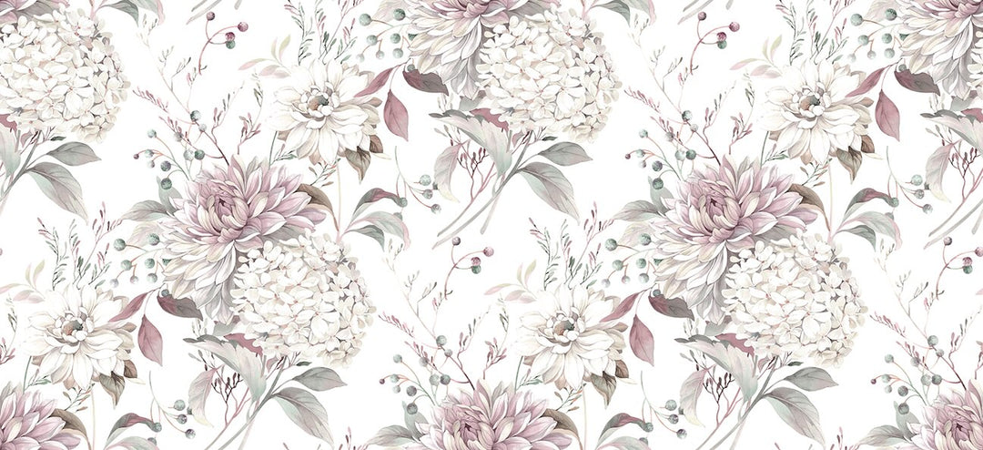 Laura Ashley Heatherwick Trail Grape Wallpaper