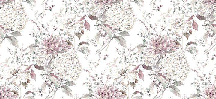 Laura Ashley Heatherwick Trail Grape Wallpaper