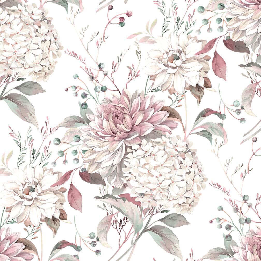 Laura Ashley Heatherwick Trail Grape Wallpaper