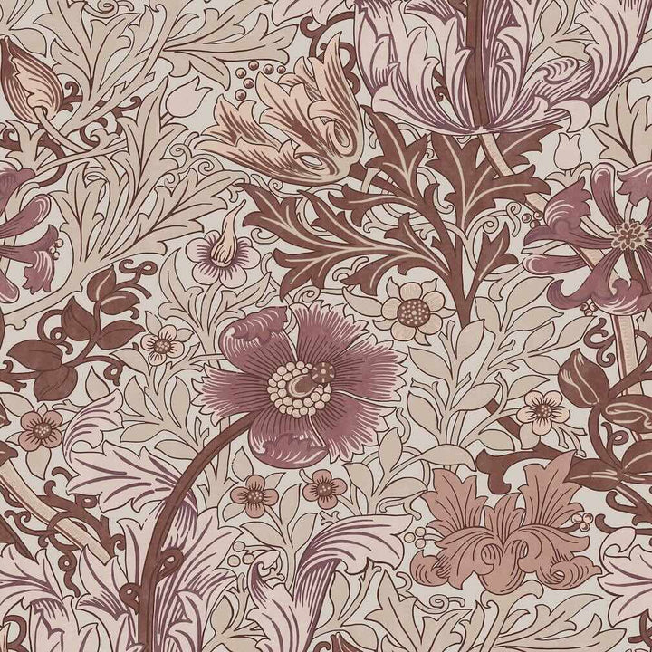 William Morris Compton Sienna Wallpaper