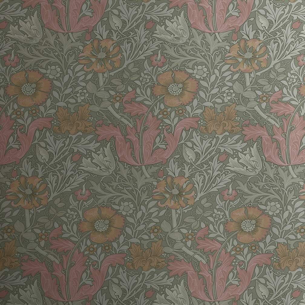 William Morris Compton Sage Wallpaper