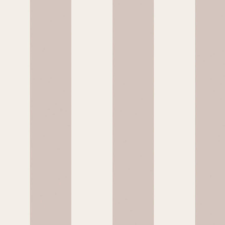 Cath Kidston Canopy Stripe Rose Pink and Cream Wallpaper