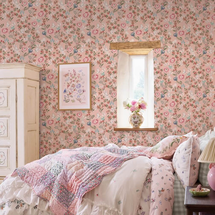 Cath Kidston Butterfly Dance Summer Wallpaper