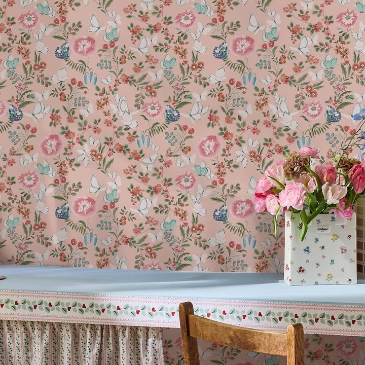 Cath Kidston Butterfly Dance Summer Wallpaper