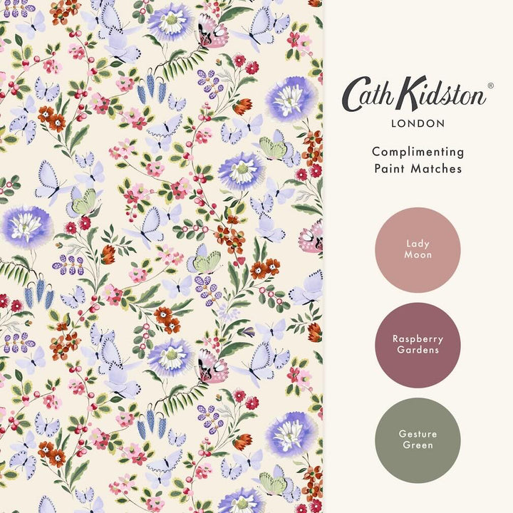 Cath Kidston Butterfly Dance Spring Wallpaper