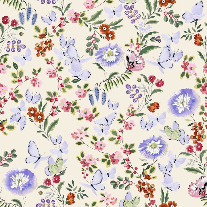 Cath Kidston Butterfly Dance Spring Wallpaper