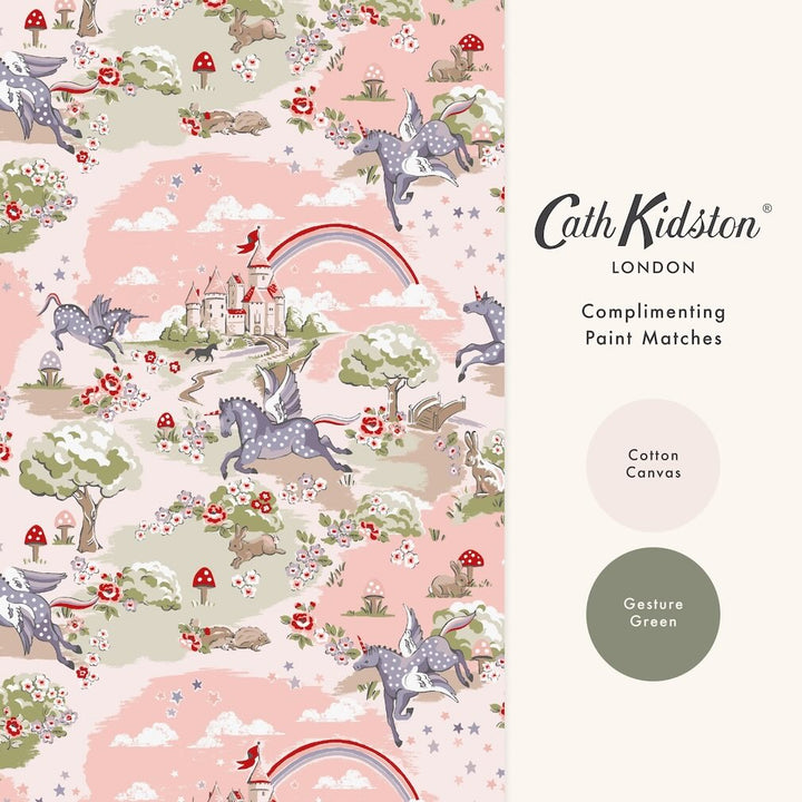 Cath Kidston Unicorn Pink Wallpaper