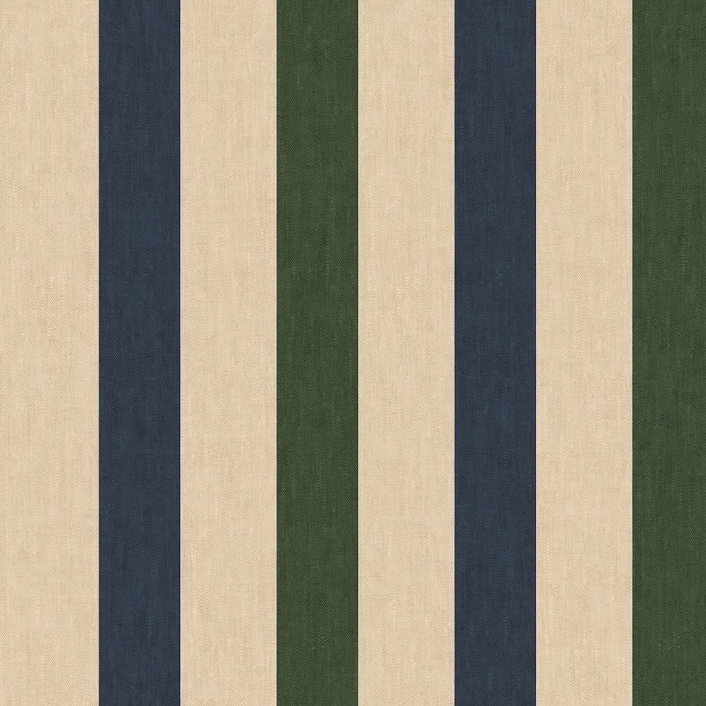 Joules Multi Stripe Green & Blue Wallpaper