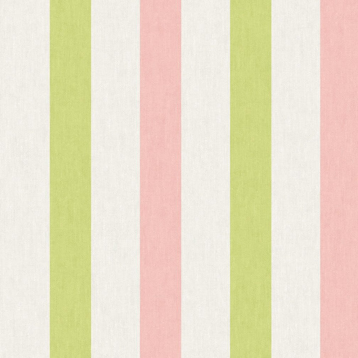 Joules Multi Stripe Pink Chartreuse Wallpaper