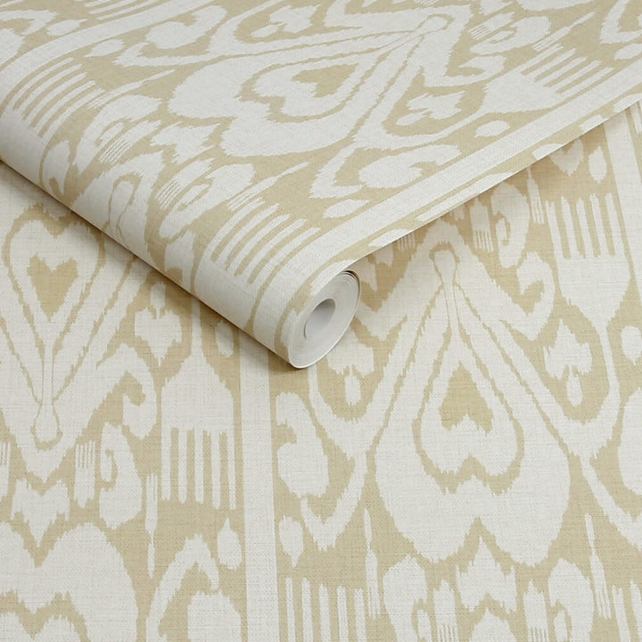Joules Artisanal Ikat Cream Wallpaper