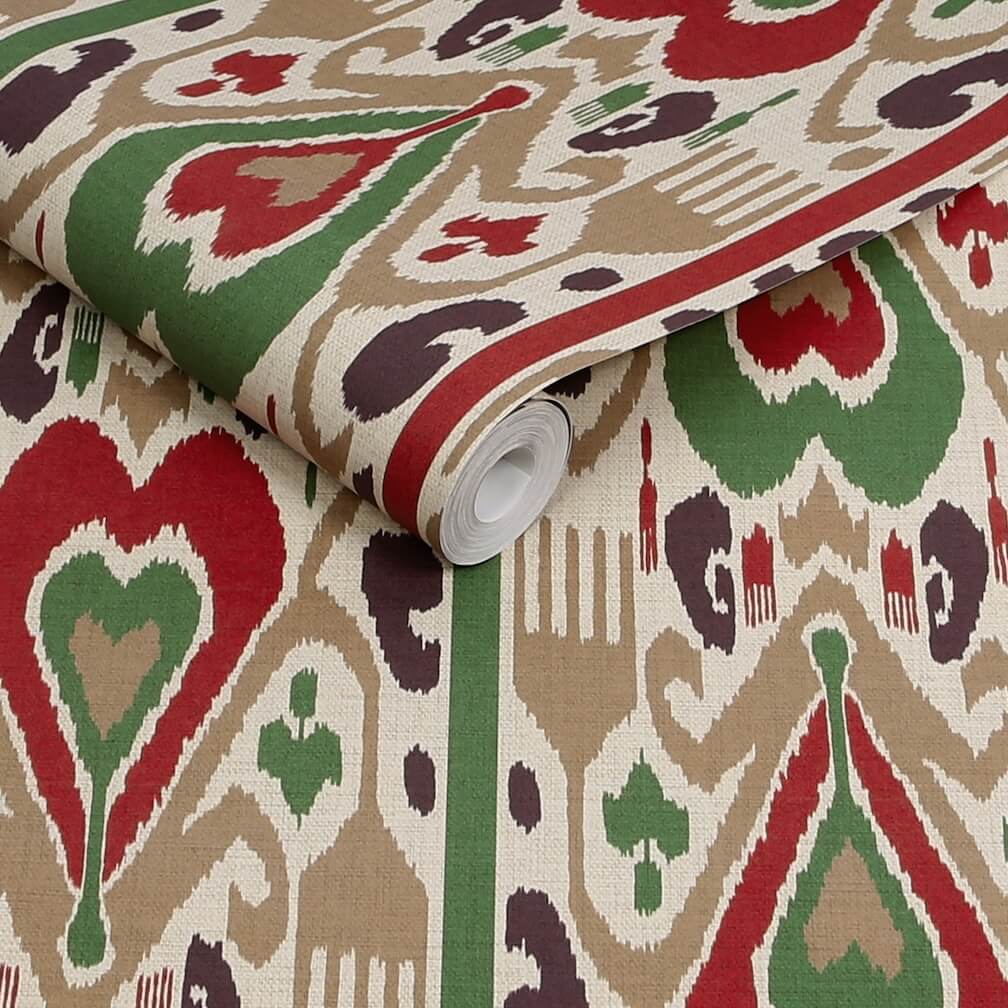Joules Artisanal Ikat Multi Wallpaper